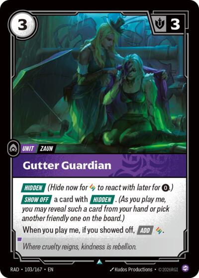 Gutter Guardian - Foil