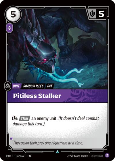 Pitiless Stalker - Foil