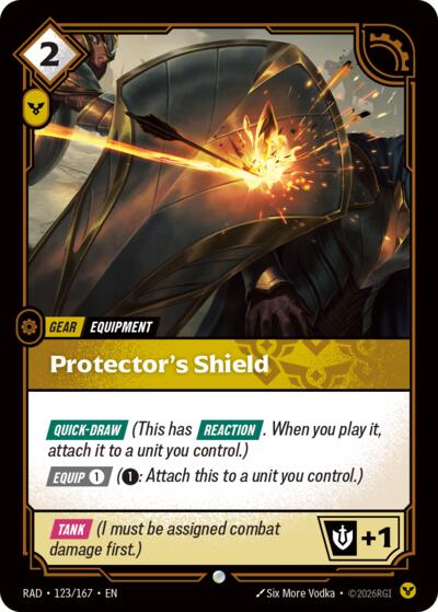 Protector's Shield - Foil