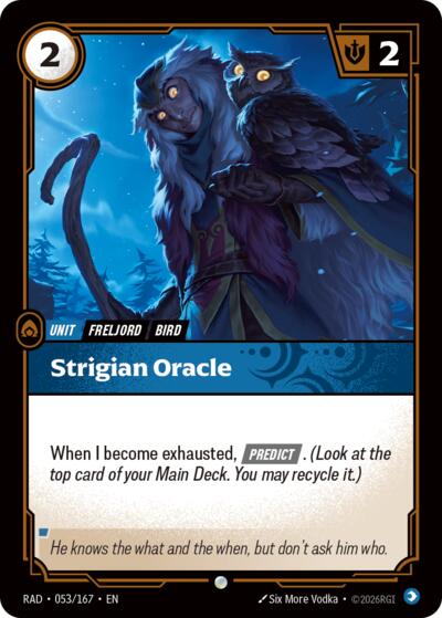 Strigian Oracle - Foil
