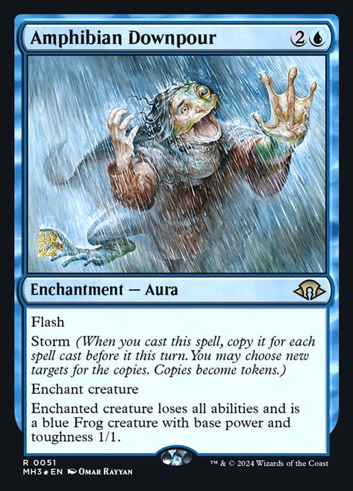 Amphibian Downpour (Foil)