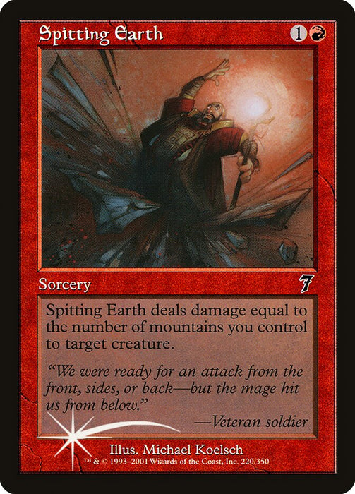Spitting Earth (Foil)
