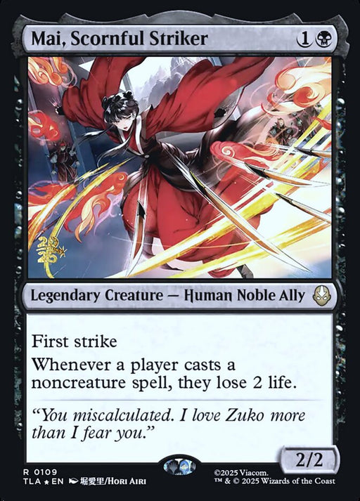 Mai, Scornful Striker - Legendary (Foil)