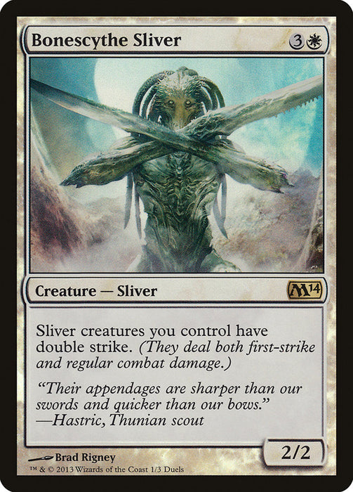 Bonescythe Sliver (Foil)