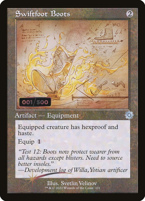 Swiftfoot Boots - Retro Frame (Foil)