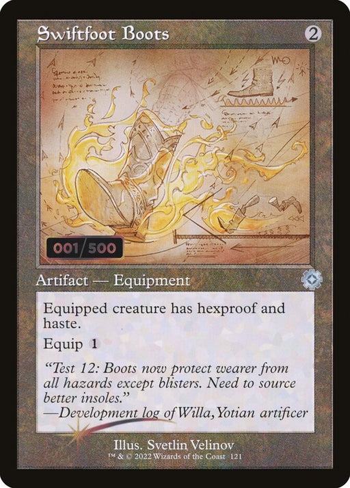 Swiftfoot Boots - Retro Frame (Foil)