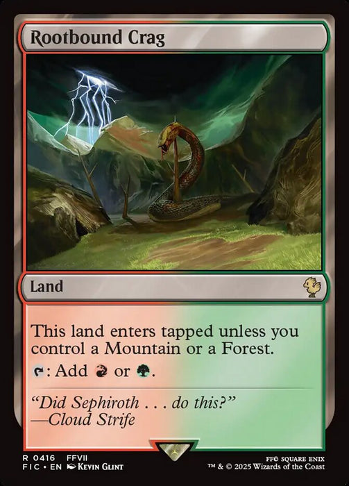Rootbound Crag - Surge Foil (Foil)