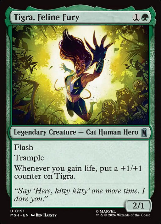 Tigra, Feline Fury - Legendary (Foil)
