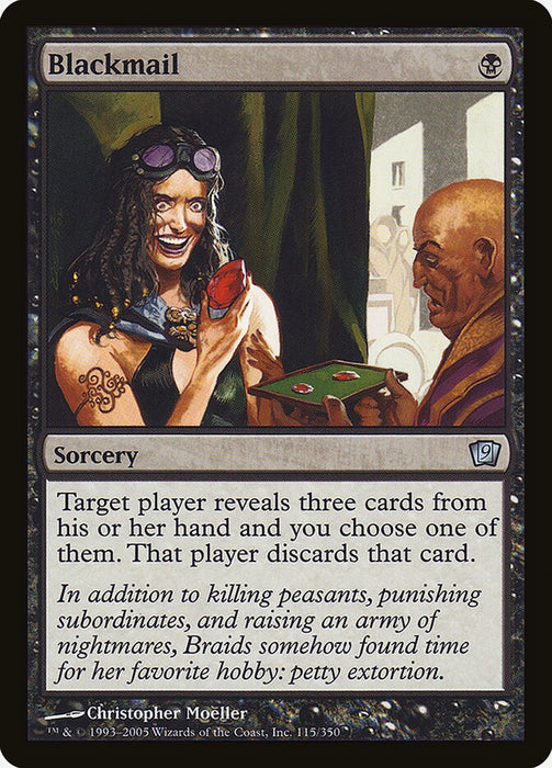 Blackmail (Foil)
