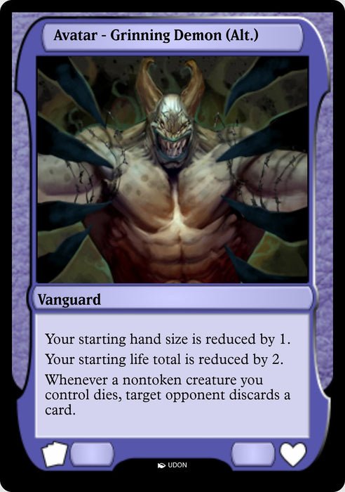 Grinning Demon Avatar (Foil)