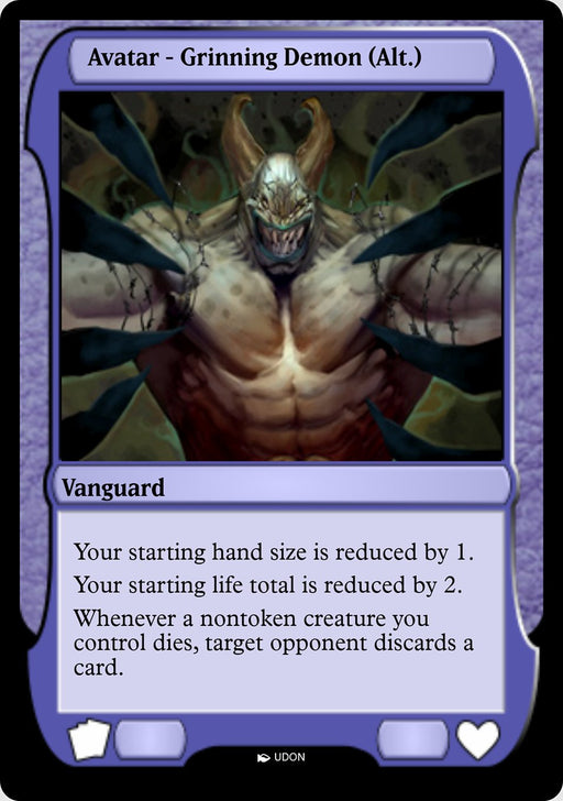 Grinning Demon Avatar (Foil)