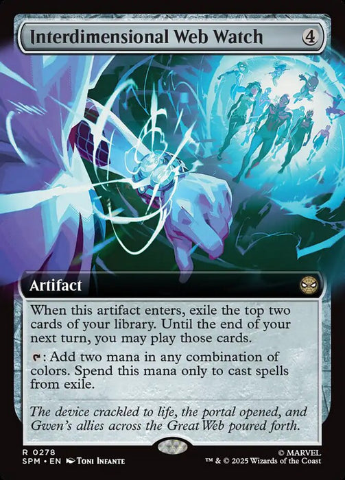 Interdimensional Web Watch - Extended Art (Foil)