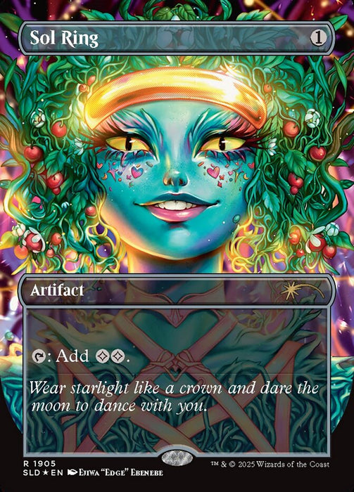 Sol Ring - Borderless - Full Art - Inverted (Foil)