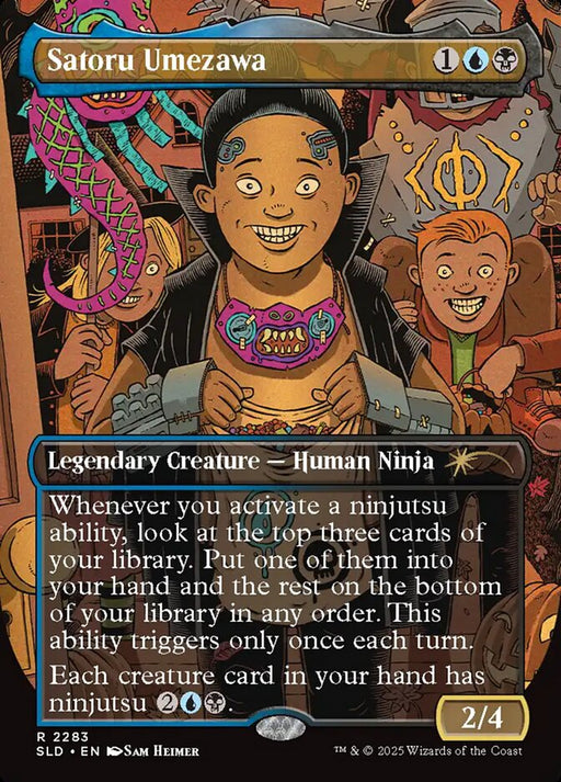 Satoru Umezawa - Borderless - Full Art - Inverted - Legendary (Foil)