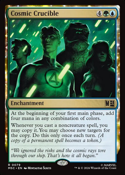 Cosmic Crucible - Enchantment - Surge Foil (Foil)