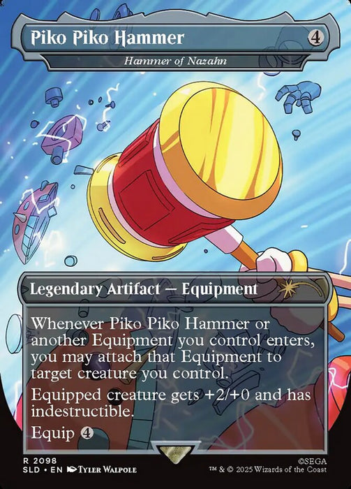 Piko Piko Hammer - Hammer of Nazahn - Borderless - Legendary (Foil)