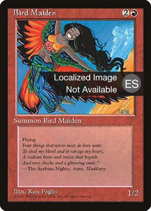 Doncella alada - Bird Maiden