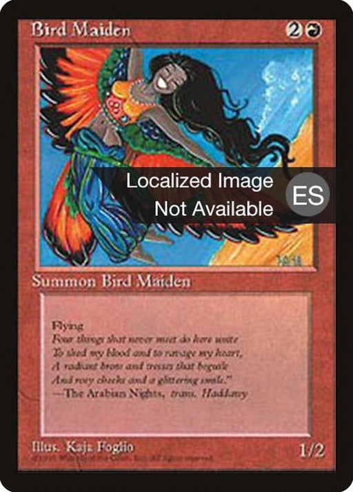 Doncella alada - Bird Maiden