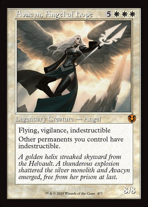 Avacyn, Angel of Hope - Retro Frame (Foil)