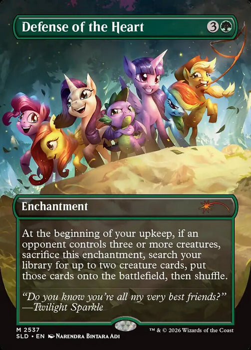 Defense of the Heart - Borderless - Inverted