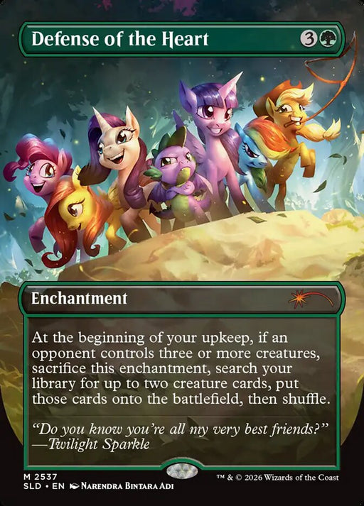 Defense of the Heart - Borderless - Inverted