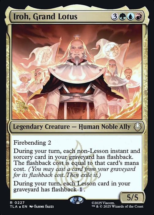 Iroh, Grand Lotus - Legendary (Foil)