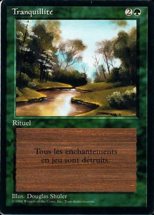 Tranquilité - Tranquility