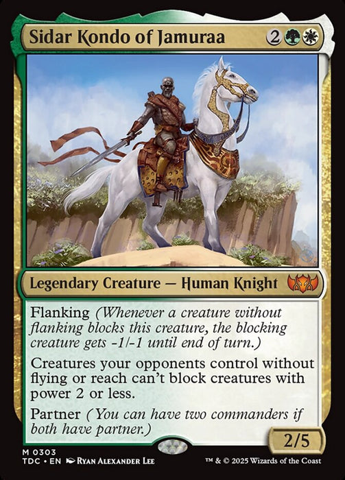 Sidar Kondo of Jamuraa - Legendary
