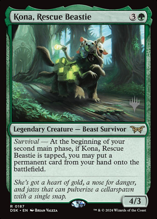 Kona, Rescue Beastie - Legendary (Foil)