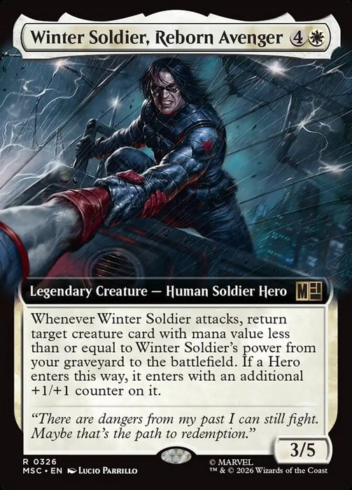 Winter Soldier, Reborn Avenger - Extended Art - Legendary