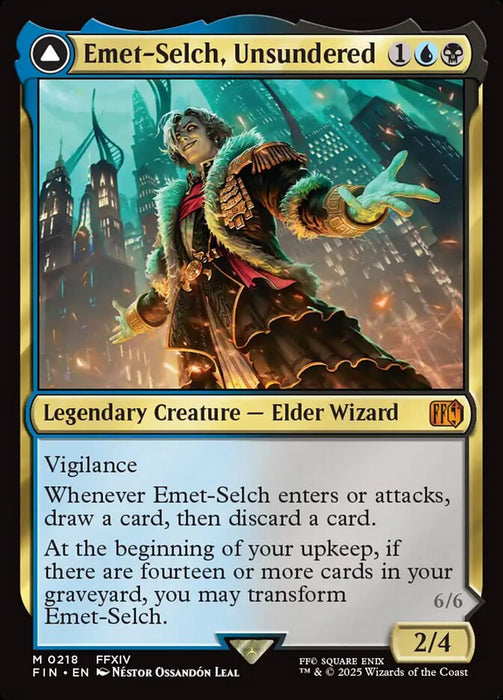 Emet-Selch, Unsundered // Hades, Sorcerer of Eld - Legendary (Foil)