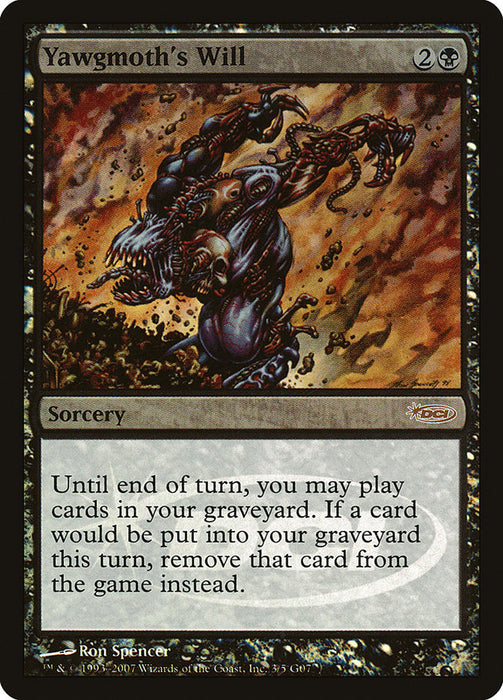 Yawgmoth's Will (Foil)