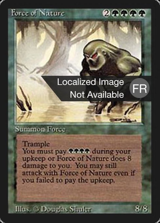 Force de la Nature - Force of Nature