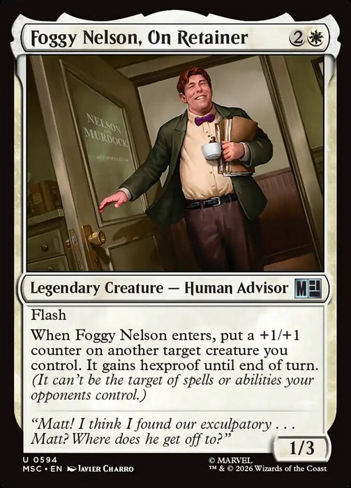 Foggy Nelson, On Retainer - Legendary (Foil)