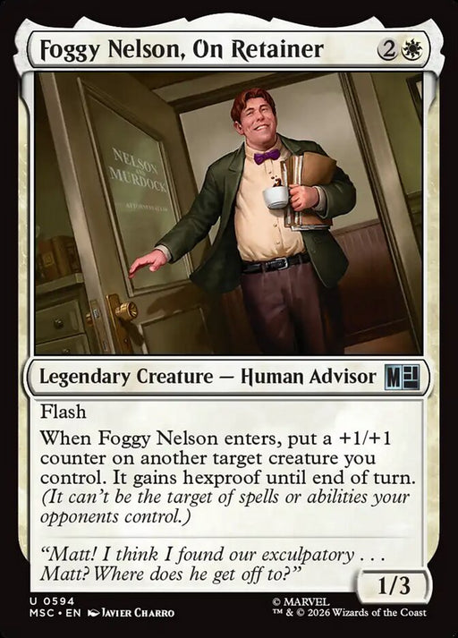 Foggy Nelson, On Retainer - Legendary (Foil)