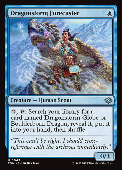 Dragonstorm Forecaster (Foil)
