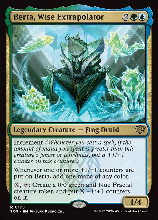 Berta, Wise Extrapolator - Legendary (Foil)