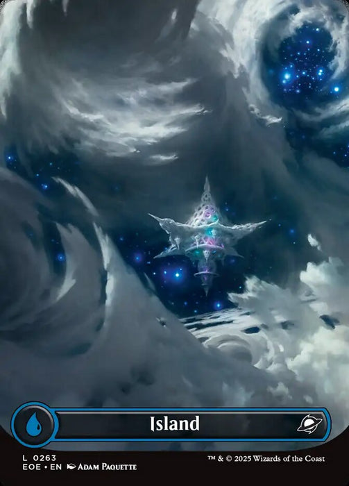 Island - Textless - Borderless - Full Art - Inverted