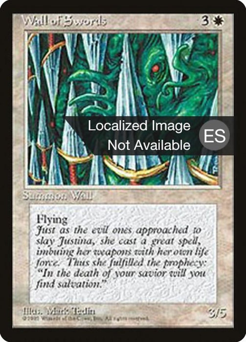 Muro de espadas - Wall of Swords