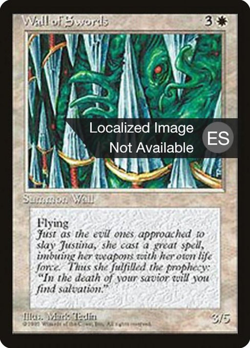 Muro de espadas - Wall of Swords