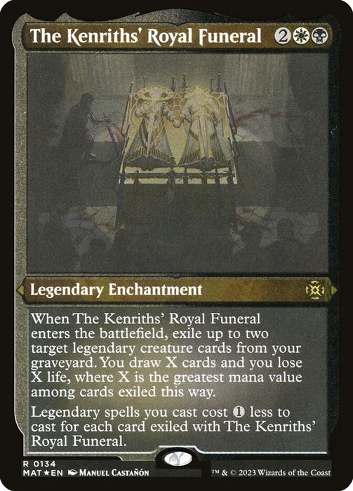 The Kenriths' Royal Funeral - Etched - Inverted - Legendary - Etched (Foil)