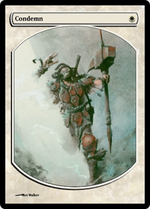 Condemn - Textless - Full Art (Foil)