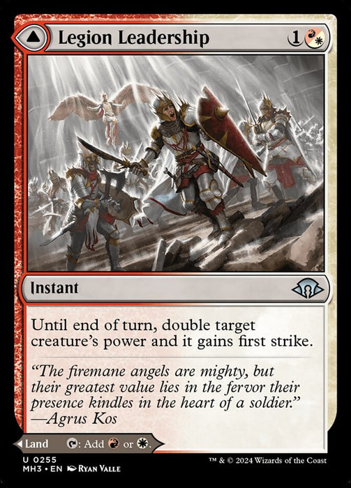 Legion Leadership // Legion Stronghold (Foil)