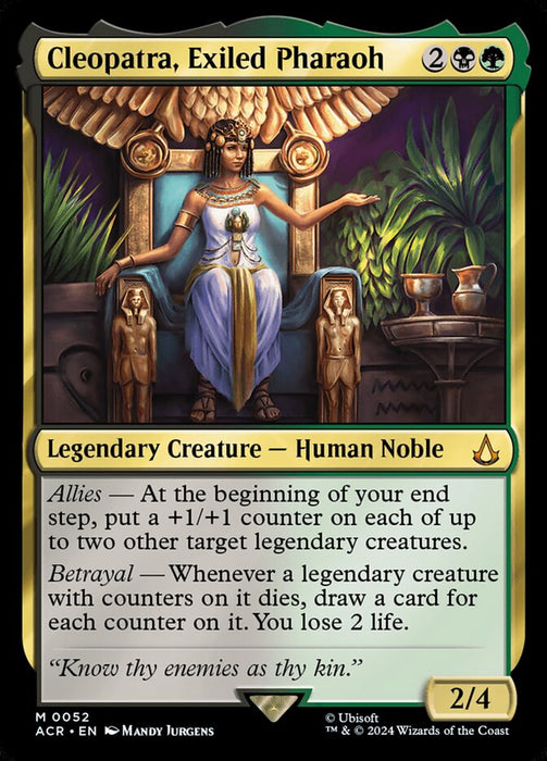 Cleopatra, Exiled Pharaoh - Legendary (Foil)