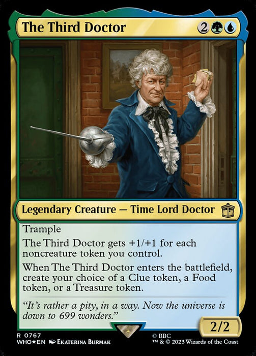 The Third Doctor - Legendary - Surge Foil (Foil)