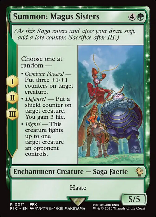 Summon: Magus Sisters - Enchantment - Surge Foil (Foil)