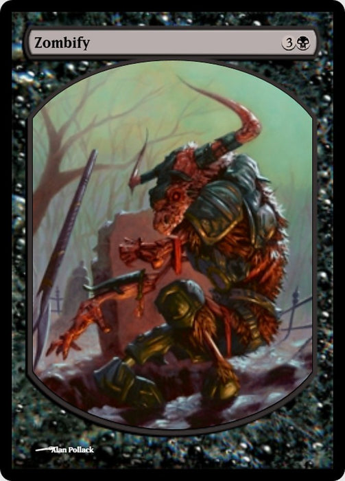 Zombify - Textless - Full Art (Foil)