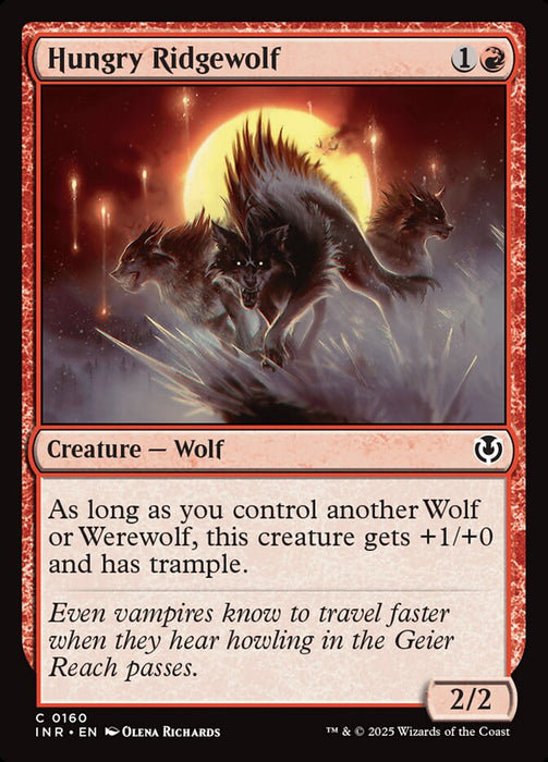 Hungry Ridgewolf (Foil)