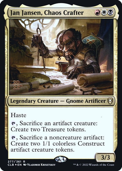 Jan Jansen, Chaos Crafter - Legendary (Foil)