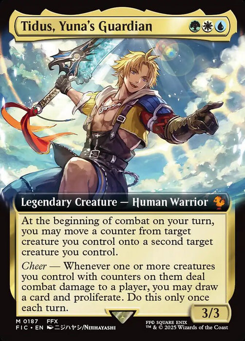 Tidus, Yuna's Guardian - Extended Art - Legendary (Foil)